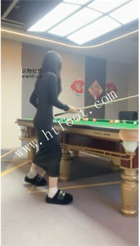 ZB2514 女生也能很暴力】开发台球助教44分钟